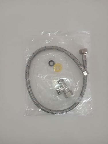 Image of NEO | Non-Electric Toilet Bidet Connection Parts | DIY Installation Kit | Stainless Steel Hose Parts Compatible with Zt Neo