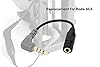 Alphatec 2 Pack Replacement SC4 Microphone Cable, 3.5mm TRS to TRRS Adapter Connect smartphones, tablets with Rode VideoMic Go, VideoMicro & BOYA Mic Lavalier microphone #4