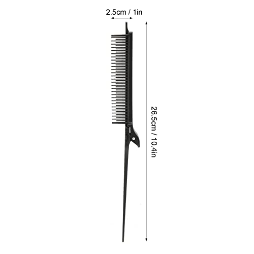 Peine profesional para peluquería negro miniatura 2