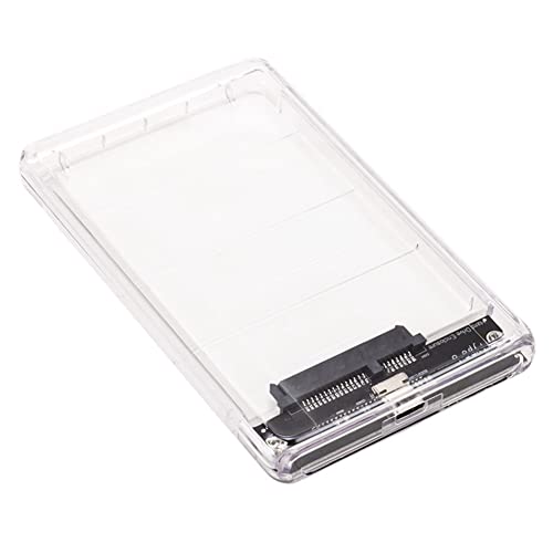 Caja externa transparente para disco duro 2.5 USB3.0 Tipo-C miniatura 2