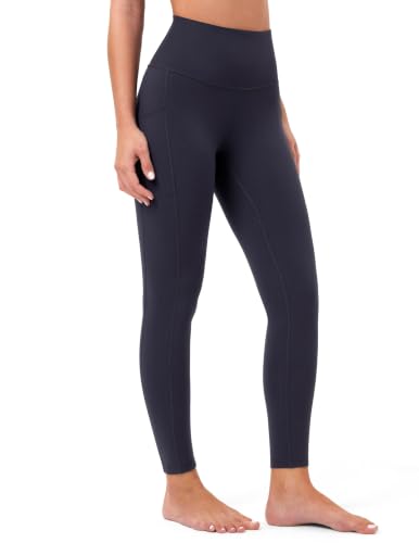 Image of Colorfulkoala Essential 7 /8 Leggings with Pockets | Yoga Pants for Women, Buttery Soft, Tummy Control, Workouts, Pilates, Casual, Gym, Athleisure, 25 inch Inseam