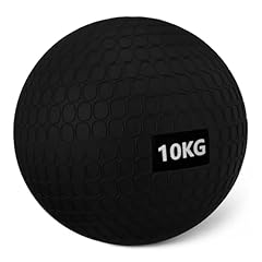 Idea Regalo - Amazon Basics, Palle mediche/slam ball per esercizi, 10 kg, Nero