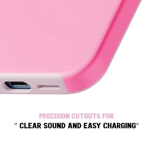Image of Kratos Soft Silicone Case Cover Compatible with iPhone 14 - Everyday Comfort Protection, Wireless Magnetic Charging Case with Raised Edge Camera & Screen Protection, Shock-Resistant Design