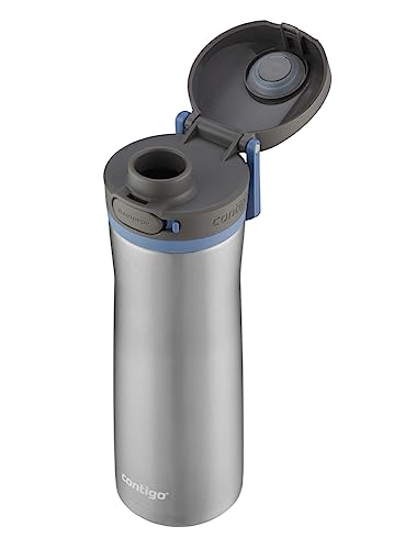 Squeeze Autopop Bike Chill 2.0 591ml Inox Azul Contigo