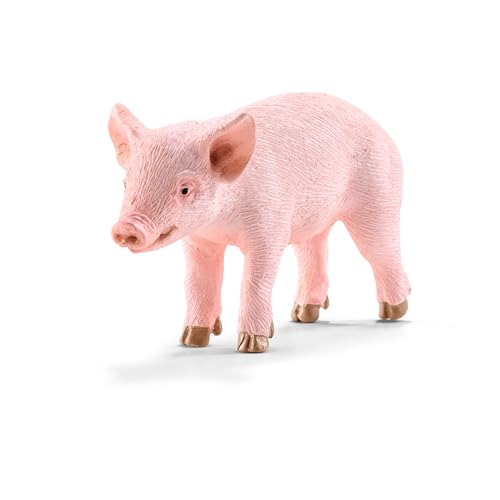 SCHLEICH Farm World | Tierset Tierfütterung 72287 | detailliertes Set aus Esel, Schwein, Schaf mit Zubehör & Bauer Paul | Bauernhof Spielzeug ab 3 Jahre | 19-teiliges Set | exklusiv bei Amazon