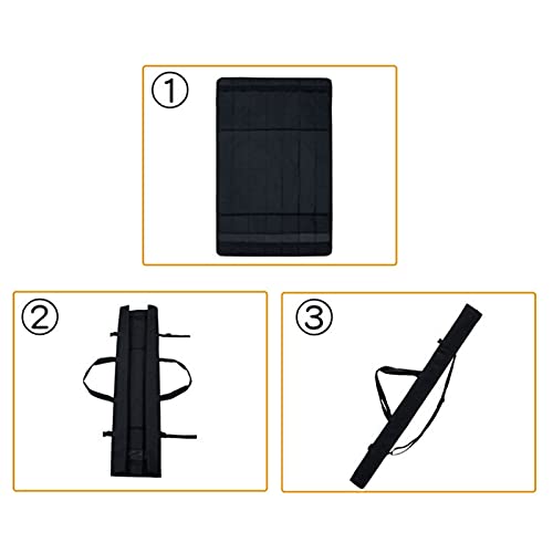 Mochila para cañas de pescar impermeable con acabados de alta densidad Oxford 4
