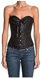 PURPURA CONCEPT Erotisches Leder- und Latexkorsett für Damen, 160 g
