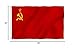 Anley Fly Breeze 3x5 Foot Soviet Union Flag - Vivid Color and Fade proof - Canvas Header and Double Stitched - Union of Soviet Socialist Republics National Flags with Brass Grommets 3 X 5 Ft