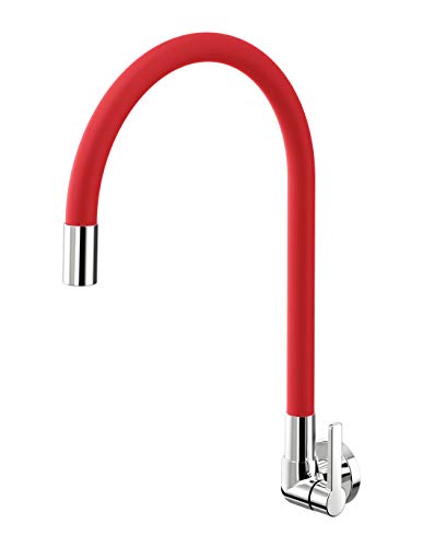 Docol Torneira para Cozinha de Parede Galiflex Vermelha - Cod.Novo: 90009674079 Cod.Antigo: 00967479