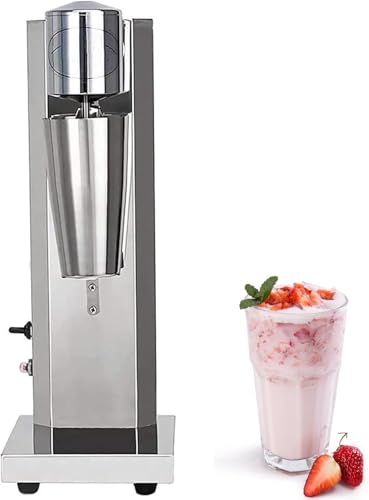 asdchZen Batidora Comercial De 150 W, Mezcladora Eléctrica De Bebidas De 18000 RPM con Vaso De Acero Inoxidable De 800 Ml, Licuadora De Alta Velocidad con 2 Velocidades.