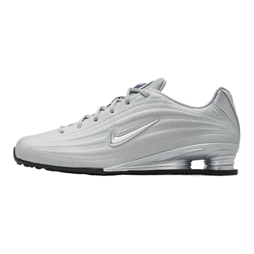 Silver Nike Shox Z W - Argento/Nero, Argento/Nero/Argento Metallico/Argento, 7