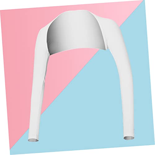 ULTECHNOVO 3 Pçs Manga De Seda Gelo Manga De Braço Chinês Vermelho Luvas De Manga De Cotovelo Roupa