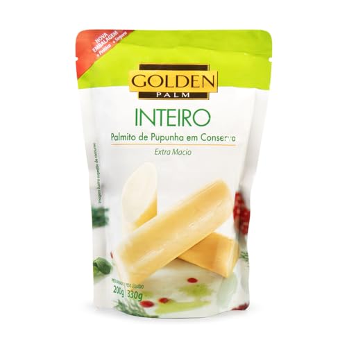 Palmito de Pupunha Inteiro Golden Palm 200g