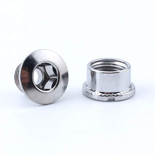 10 Pezzi Bulloni Catena Bici 4,9MM, Vite Alluminio Lega