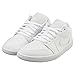 NIKE Air Jordan 1 Low Women's Shoes (DV0990-111, White/White-White) Size 8