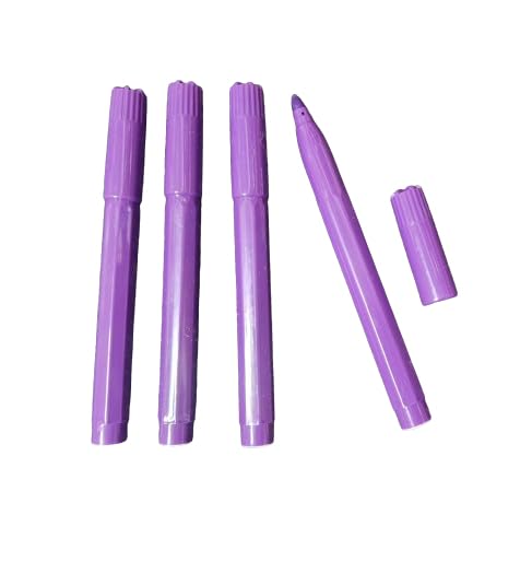 Crystals Club Supplies 25 Purple Bingo Markers Felt Marker Bingo Pens