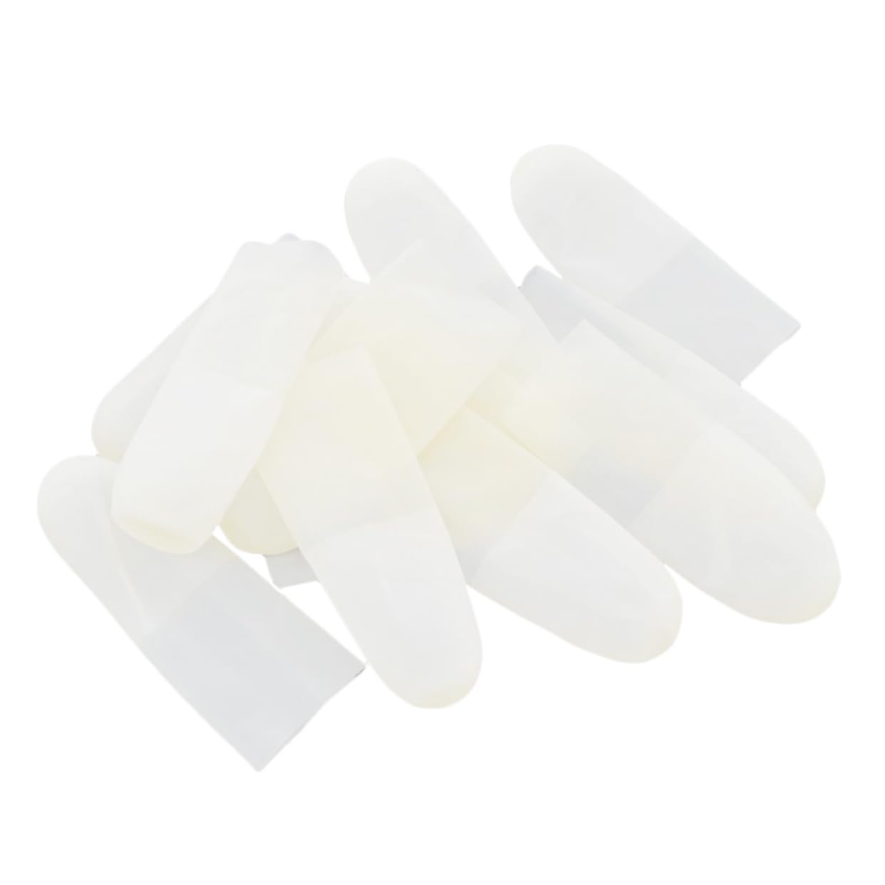 FOMIYES 1000 Pcs Finger Protectors Anti-Static Fingertip Sleeves Incision Stretchy for Nail Art Use Pack of 1