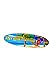Beach Parrot Happy Hour Surfboard Wall Decor - Size 47.5 inches x 11.5 inches (Indoor Use Only)
