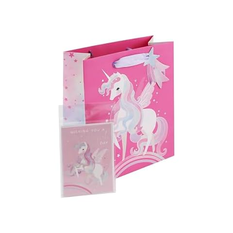 Eurowrap Fairytale Unicorn Gift Bag Cover