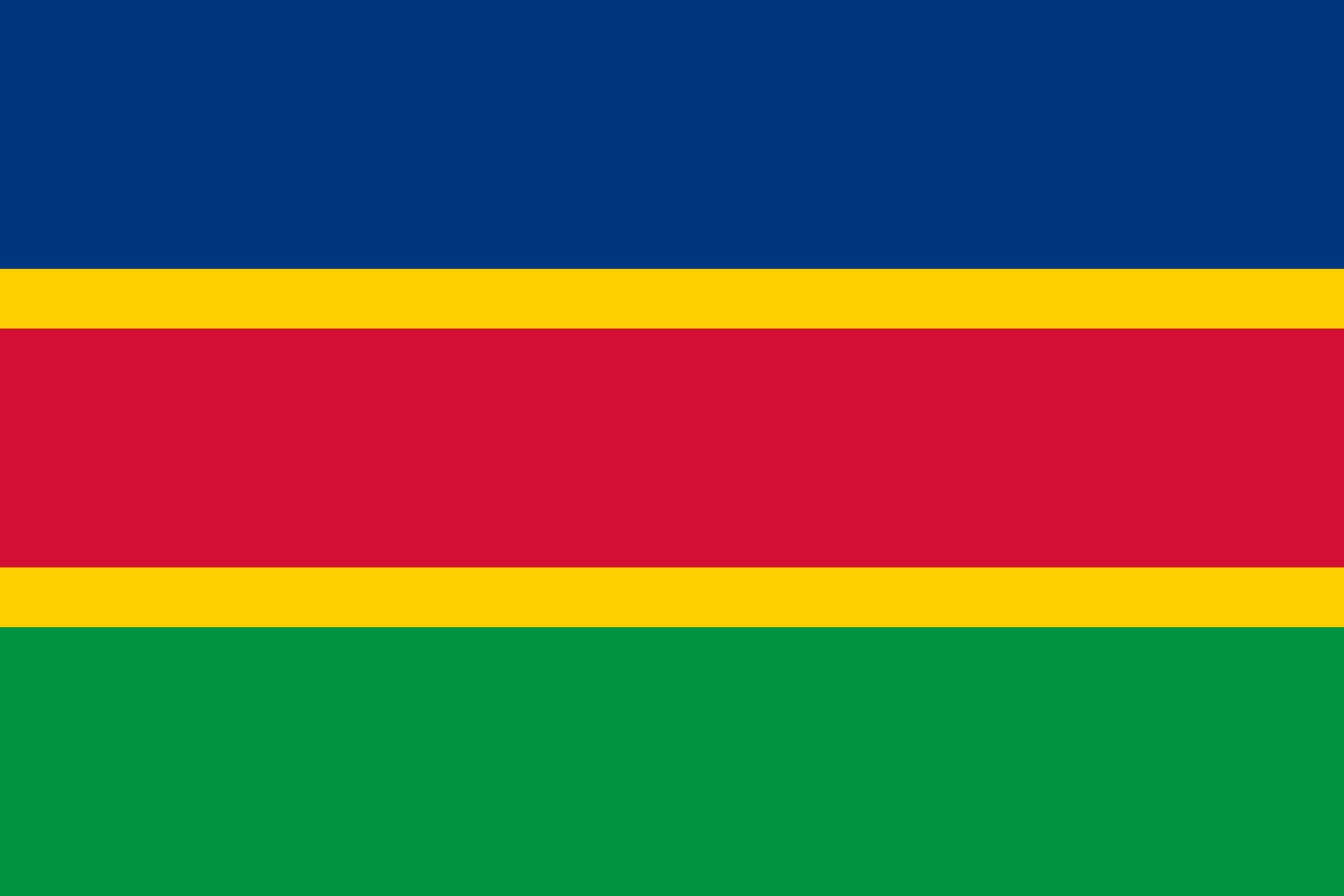 Drapeau SWANU grand format South West African Union emblème historique afrique