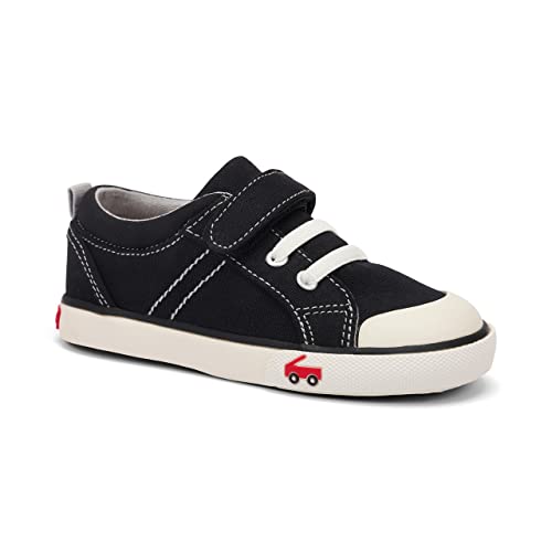 See Kai Run - Tanner Sneaker For Toddlers, Black Canvas, Toddler 8 #TOP1
