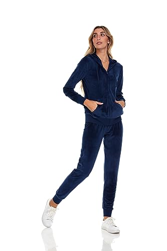 Cheetah Ladies 2 Piece Velour Jogger Set, Hoodie and Sweatpants Ladies Tracksuit4