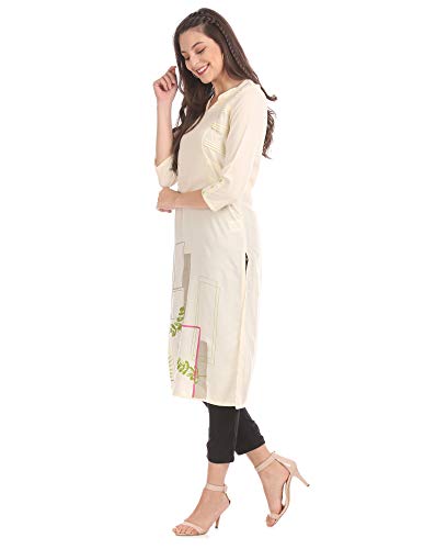 Image of Karigari Women's Rayon Kurta