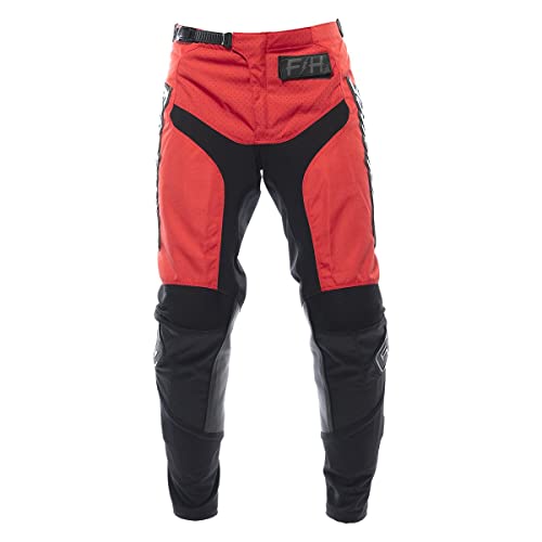 Fasthouse Grindhouse Pant (Red/Black, 30) #TOP4