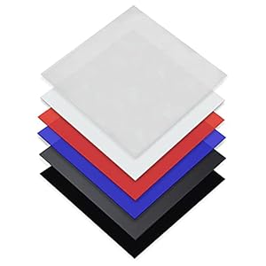 Acrylglas, glanzend of mat, gekleurde acrylglasplaat, plexiglas voor diverse toepassingen, weerbestendig oppervlak en…