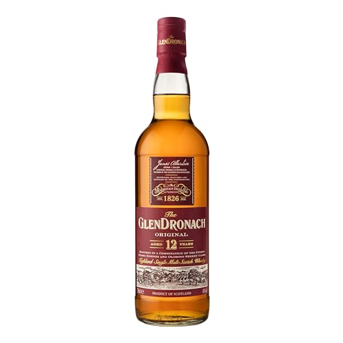 Glendronach Original Highland Single Malt Scotch Whisky 12 Year Old, 43% Vol Alcohol, 700 ml