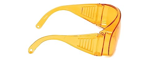 Image of Calabria Fit Over Safety Glasses | Polarized Sunglasses Over Glasses | Wrap Around Anti-Fog | Scratch Resistant | Unisex