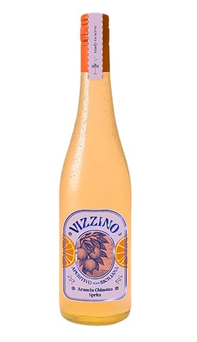 Vizzino Arancia Chinotto Spritz (1 x 0,75l) – Aromatisierter Aperitivo mit Orange und Chinotto