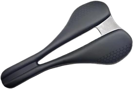 Carbon+Leather Road Bike Saddle MTB Bicycle Saddles Mountain Bike Racing Saddle PU Breathable Soft Seat Cushion Carbon Rails