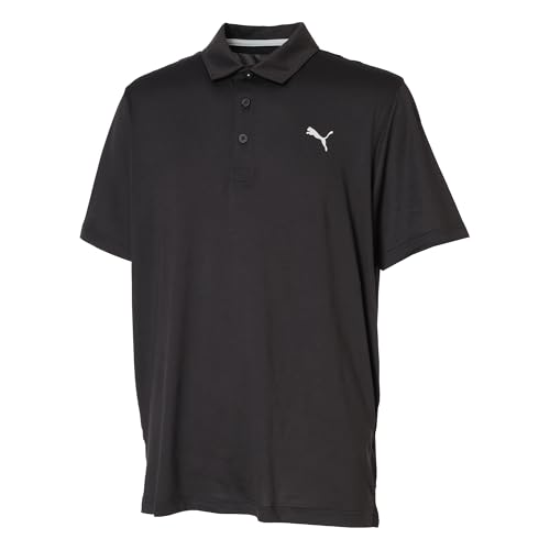 PUMA Icon Polo 2.0 LC Noir pour homme vêtement sport chic