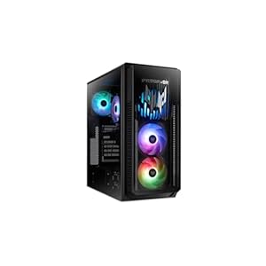 acer Predator Orion 5000 PO5-660, Ordinateur de Bureau Gaming (Intel Core Ultra 5 225F, RAM 32 Go, SSD 512 Go, NVIDIA GeForce RTX 5070, Windows 11 Home) Noir