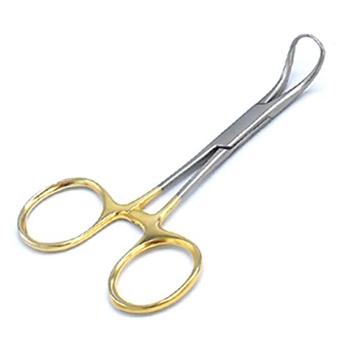 AAProTools Towel Clamp Backhaus Forceps Gold Plated 3.5