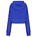 Womens Fashion Zip Up Hoodies Cropped Sweatshirt Fall Outfits Pullover Sweaters Tops Winter Teen Girls Y2K Clothes 2023