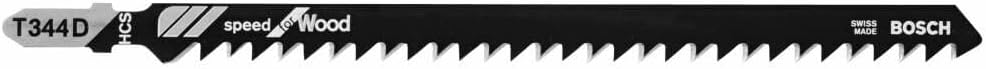 BOSCH 6", 6TPI, HCS Bosch Shank Jigsaw Blade (3 pk) Part No. T344D