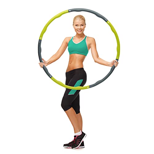 Ocean 5 Crazy Hoop Light Hula Hoop Reifen | 1,2 kg Hula Hoop Reifen...