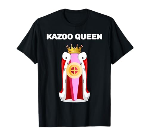 Kazoo Queen | Girls Kazoo Design | Womens Kazoo T-Shirt