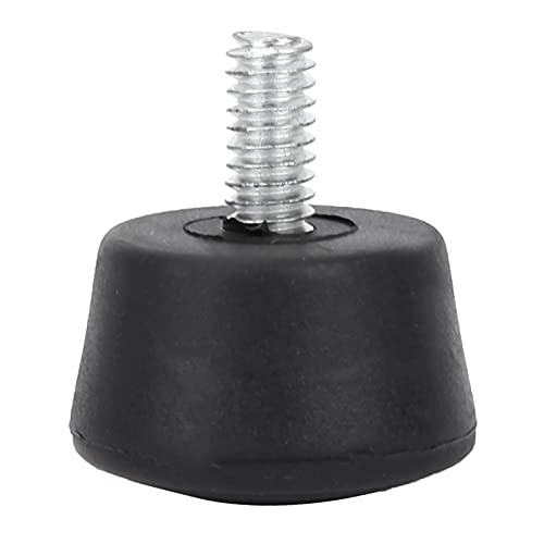 Tripod Rubber Feet, Universal Anti Slip Rubber Tripod Foot Pad Monopod Tripod 1/4in or 3/8in Rubber Tripod Foot Spikes for Uneven Ground (1/4)