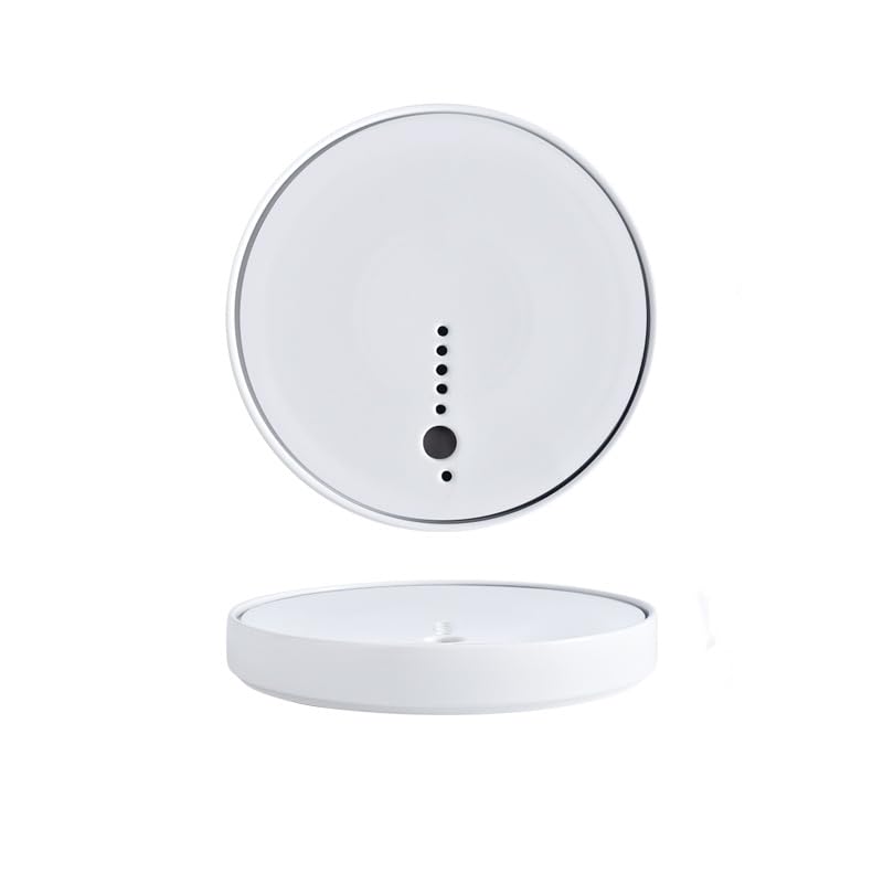 Kamelar.Lava Dry ice Sushi Tray, Ceramic sashimi Sushi steak plate, Ceramic plate, Japanese sashimi, Dry ice food bowl, 11 inches (white background with white lid)