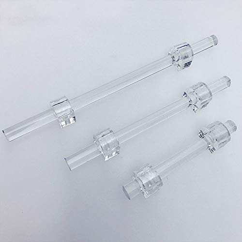 tooloflife 200mm Transparent Acrylic Cabinet Drawer Pulls Modern Cabinet Handle Bar Furniture Door Knobs T Bar Handle - Image 4