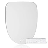 Bejoan X1 Electronic Bidet Toilet Seat Elongated, Heated Smart Toilet Seat, Water SPA, Rear and Fron