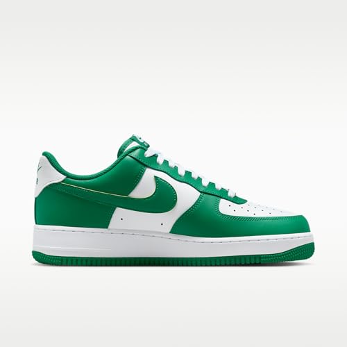 Nike Air Force 1 '07 Men's Shoes (White/White/Malachite) Size 11.5 by Nike - Used condition - Image 4