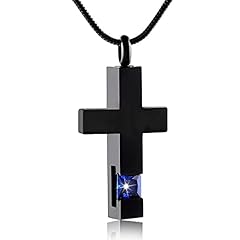 black cross pendant