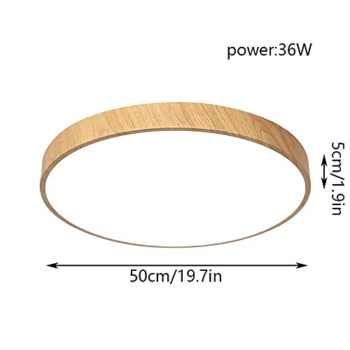 Plafonnier Encastré JCAKES 50cm LED 18W Dimmable pour Salon - 6