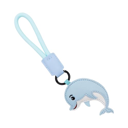 Charme Sac Dauphin Baleine Requin | Pendentif Animal Pour Anneau A Clés | Porte-Clés Cuir Mignon Pour Cartable Enfxants Et Adultes Décxoration Bagage