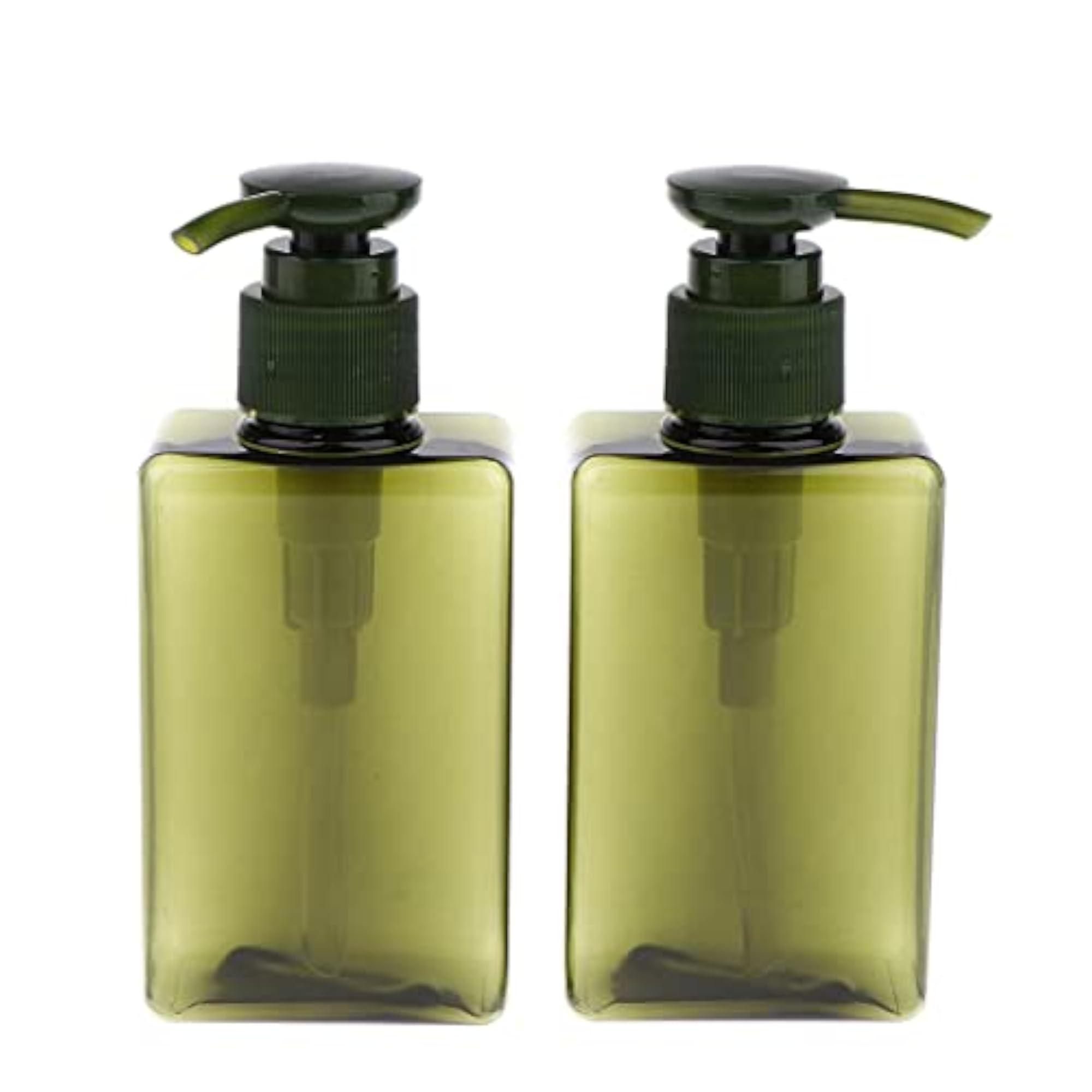 2pc 150ml Empty PET Shampoo Conditioner Pump Bottles