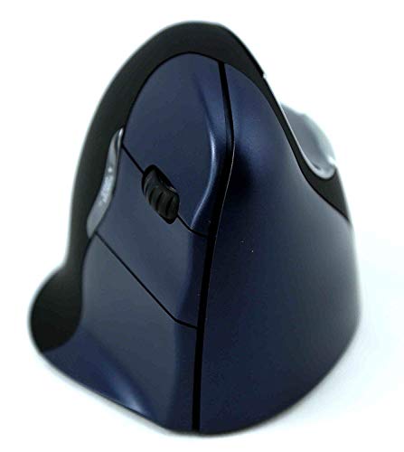 Image of Jestik Evoluent Mouse VM4RW - VerticalMouse 4, Right Hand Ergonomic Design, Evoluent Vertical Mouse with Wireless Connection for Comfort and Precision, Plus Microfiber Cloth (Regular Size)